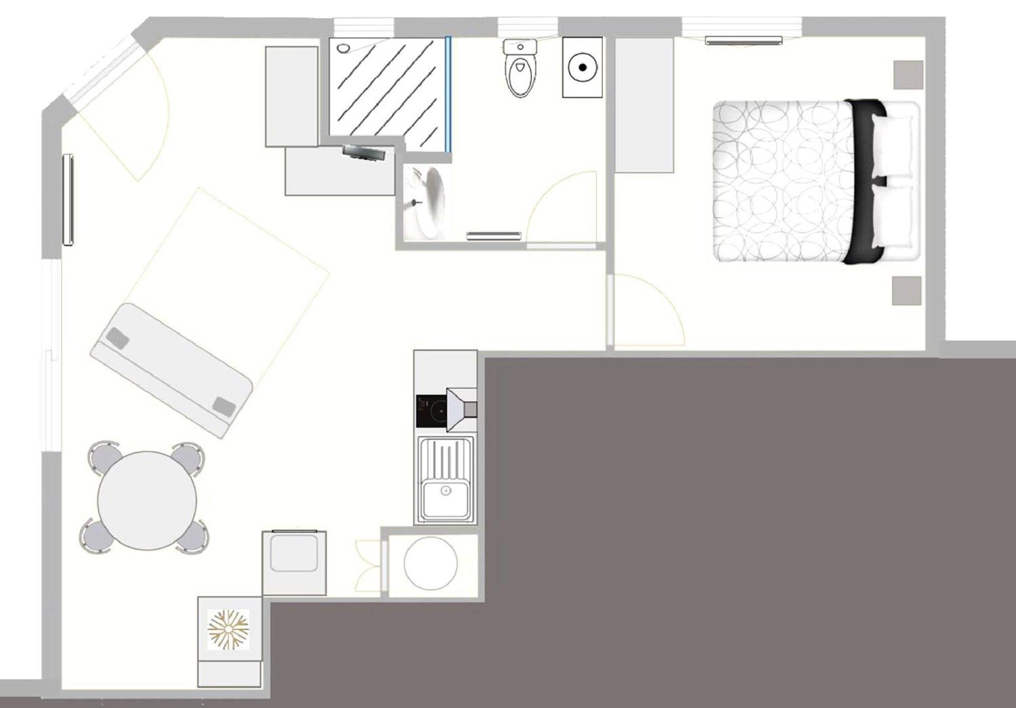 Welcome Logement Avec Terrasse Proche Bordeaux Saint-André-de-Cubzac Eksteriør billede