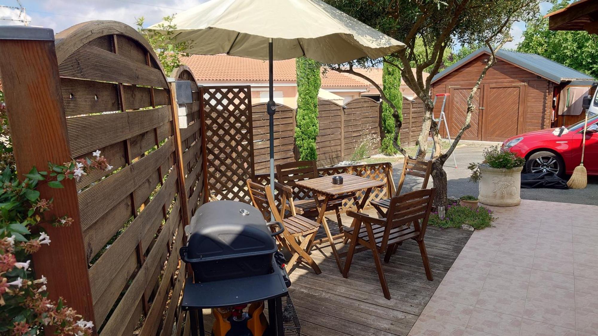 Welcome Logement Avec Terrasse Proche Bordeaux Saint-André-de-Cubzac Eksteriør billede